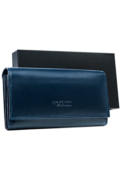Other Women's Leather Wallet RD-23-GCL-0986 Navy