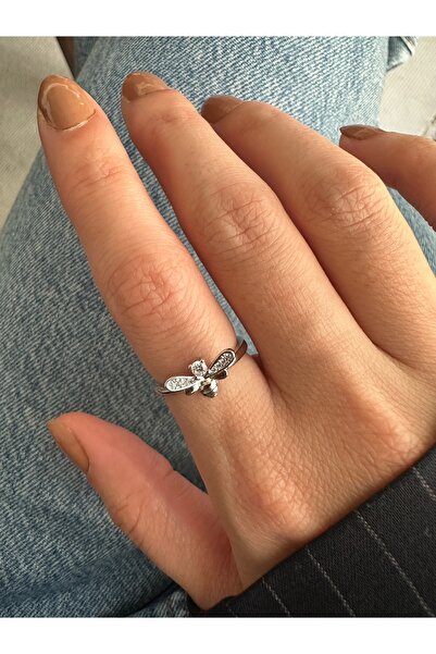 ringbox Silver Color Bee Ring