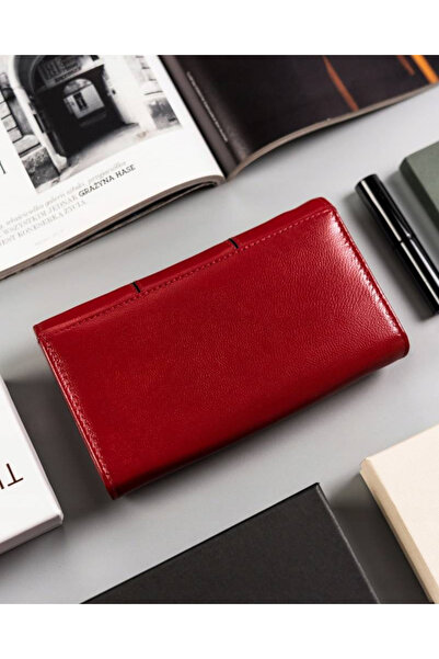 Other Women's leather wallet with snap closure - Peterson