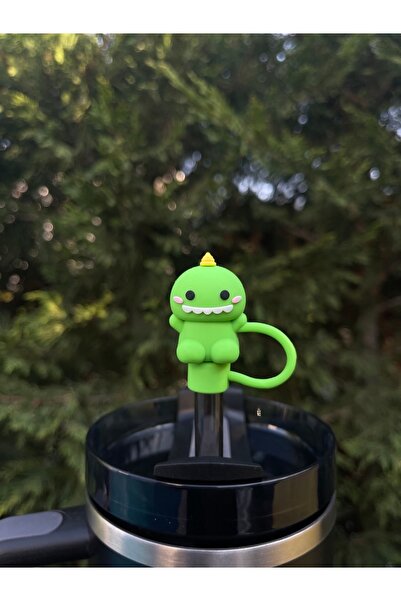 YuccaCo Accessorize Your Life Termos Uyumlu Dinozor Aksesuar/ Dinozorlu Pipet...