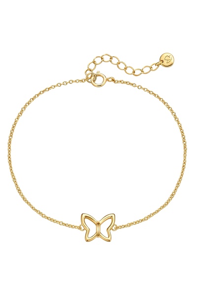 Glanzstücke München Silberarmband Armband Sterling Silber gelbgold