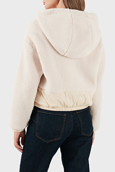 Emporio Armani Soft Textured Regular Fit Hooded Coat Coat Ew001371 Af16465 U1144