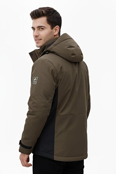 DYNAMO Erkek Kapüşonlu Spor Mont 2 Parça Regular Fit 3362 BGL-ST04898