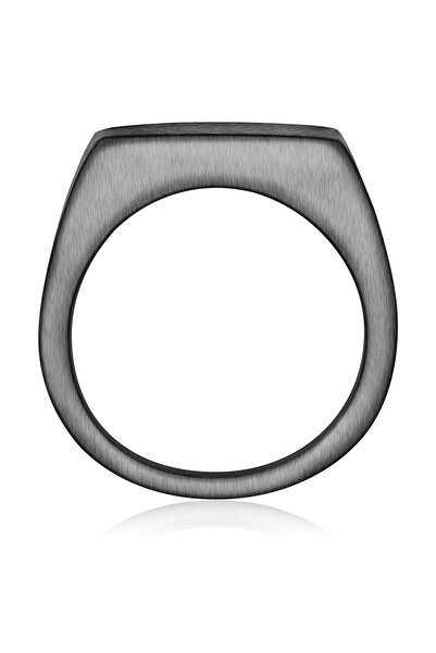 True Rebels Edelstahlring Ring Edelstahl gunmetal
