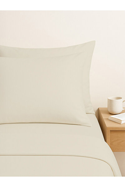 PureText |   Purecomfort |   100% Natural Cotton 2-Piece Pillowcase Set |   Stone