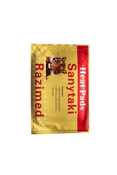 RAZIMED Sanytaki Hot Back Patch (Original Tiger) - Instant Muscle Relief (5 patches)
