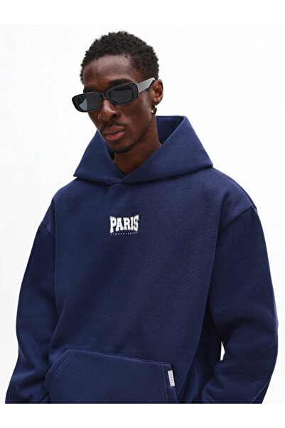 Revasser Unisex Men/Women Paris Colorful Custom Printed Cotton Oversized Hood...