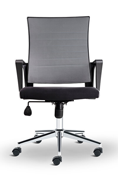 Asbir Mobilya Rigel Çalışma Koltuğu Ofis Koltuğu Metal Ayaklı