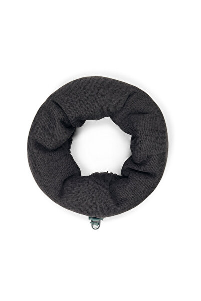 Tchibo Knitted Fleece Neck Collar, Anthracite