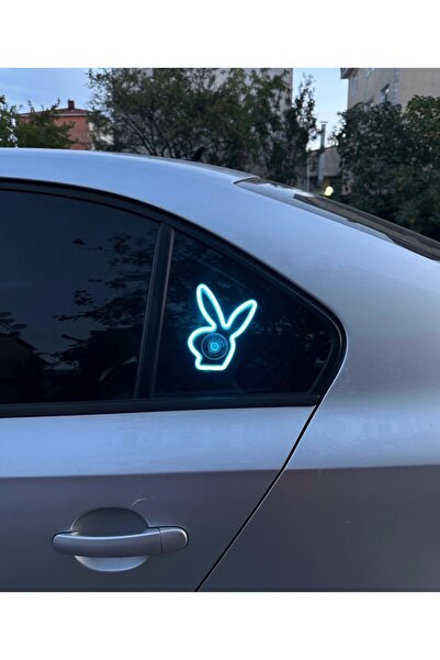 3dbaydesign In-Car Neon Led Light Decoration Playboy (12 Volt with Suction Cu...