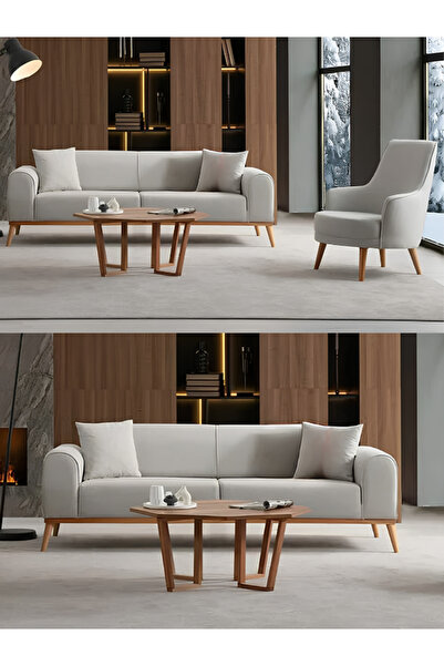 DİAVSE EV & YAŞAM Lotus Koltuk Takımı 3+1