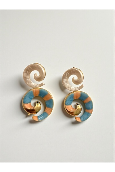 Bo Takı ve Aksesuar Snail Model Dangle Earrings