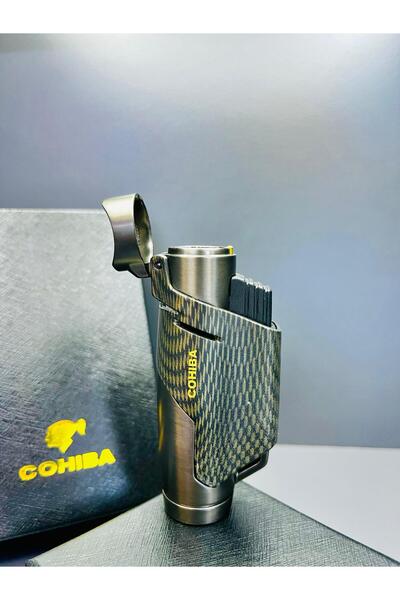 COHİBA 3 Torch Pürmüz Alevli Profesyonel Puro Çakmağı