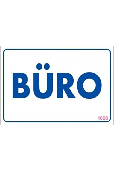 INURA GLOBAL علامة تحذير مكتبية 17.5x25 كود: 1698