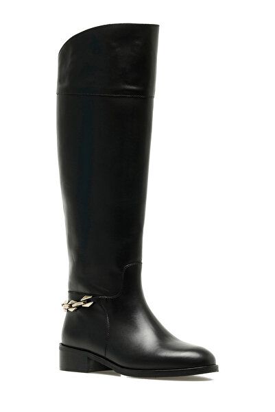 Nine West Vuyi 5Pr Black Women's Flat Boots