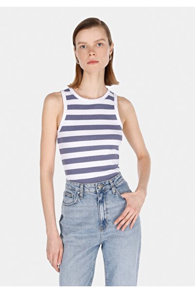 Colin's Slim Fit Women's Blue Tank Top