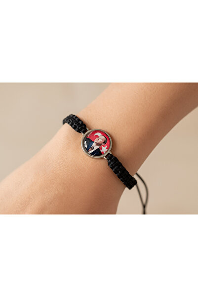 Herşey Nota سوار برباط مع تمثال مصطفى كمال أتاتورك وعلم تركيا |   للجنسين، تص...