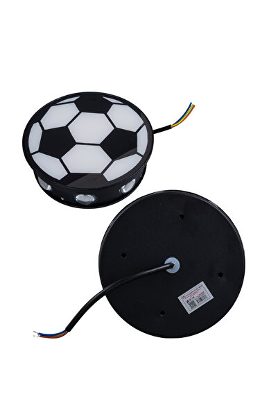 Powermaster Pm-24456 Daylight - Red Soccer Ball Decorative Led Wall Sconce