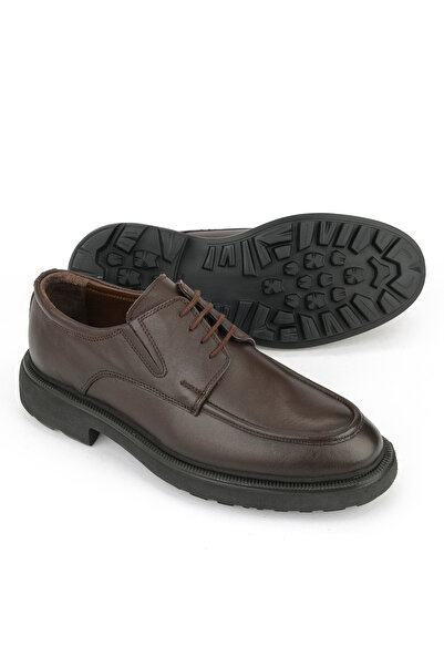 Ziya , Men's Genuine Leather Shoes 1531007Z4203 Brown