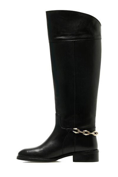 Nine West Vuyi 5Pr Black Women's Flat Boots