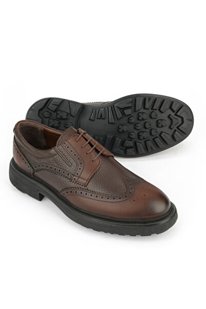 Ziya , Men's Genuine Leather Shoes 1531007Z4205 Brown