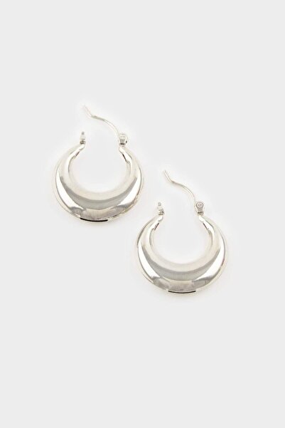 DeFacto Women's 3-Piece Silver Earrings F7692Axns