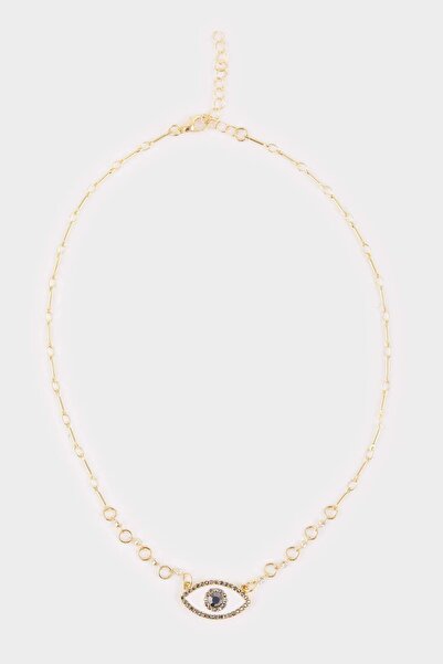 DeFacto Kadın Taşlı Göz Detaylı Kolye G0327AXNS