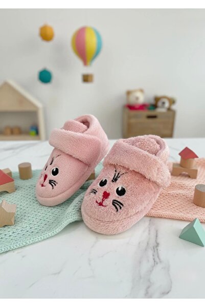şeker shoes Cute Animals Velcro Anti-Slip Sole Nursery Home School Shoes Baby Kids Slippers Home Boots