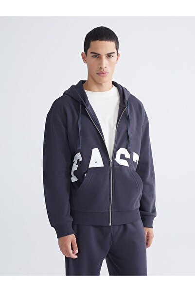 LC Waikiki Hooded Men's Zippered Sweatshirt