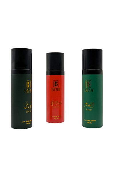 REND مجموعة بخاخ الشعر والجسم من ريند (3 × 100 مل)