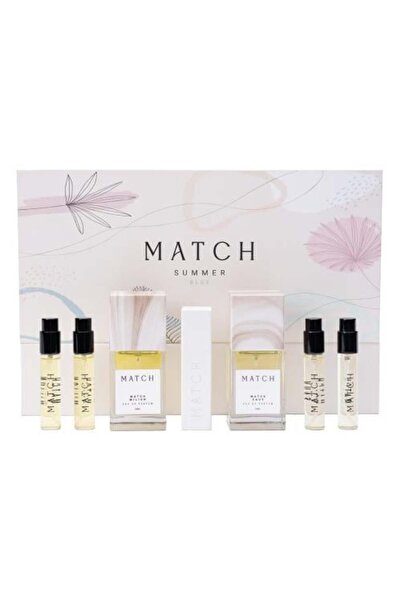 Match طقم صيفي رجالي - أزرق