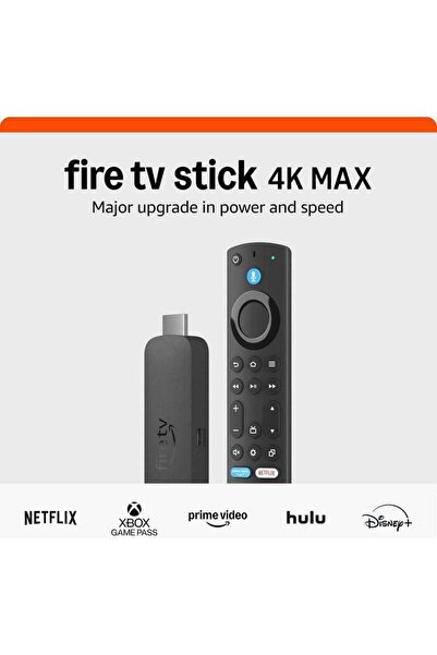 Amazon TV Fire Stick 4K Max streaming device 2nd Generation with 16GB supports Wi-Fi 6E