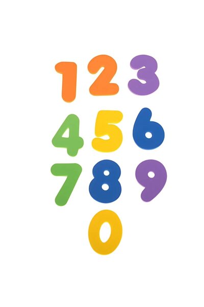 iTin PROMERCO® 36 Letters and Numbers Set - Bath Toy, Premium Foam, Multicolor