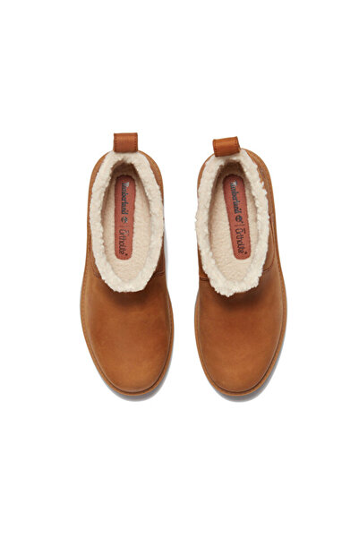 Timberland Stone Street Mid Warm Lined Boot Unisex Outdoor Boots Tb0A283Gem71 Orange