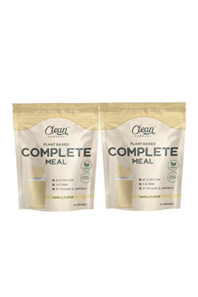 Clean Powders Vegan Protein 600 gr - Vanilya 2 Adet