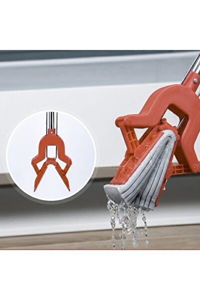 Houzi Sponge Absorber Quick Cleaning Mop with Squeezing Technolog , (Assorted color)