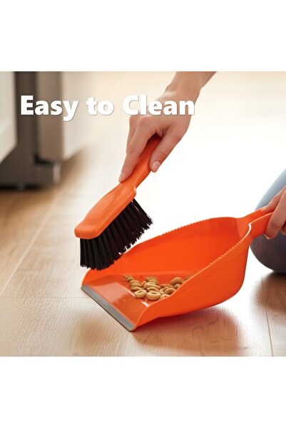 Houzi 2 Set Combo Dustpan with Broom Set for Home Cleaning Durable Strong Best for Home Office Shop
