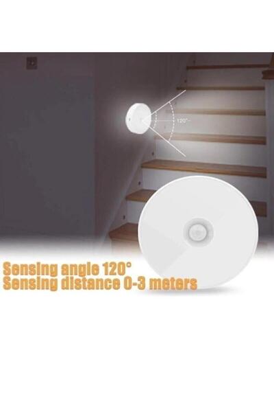 KANA Mıknatıslı Şarjlı Sensörlü Led Kabin Dolap Içi Aydınlatma Gece Lambası