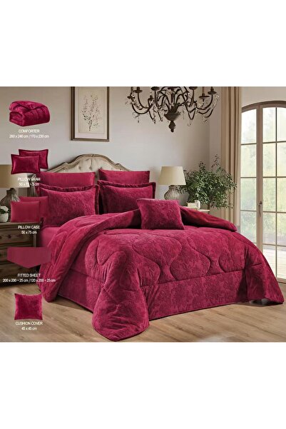 SNOOZYL A winter double bedspread to give you warmth and comfort, a blend of fur and soft velvet.