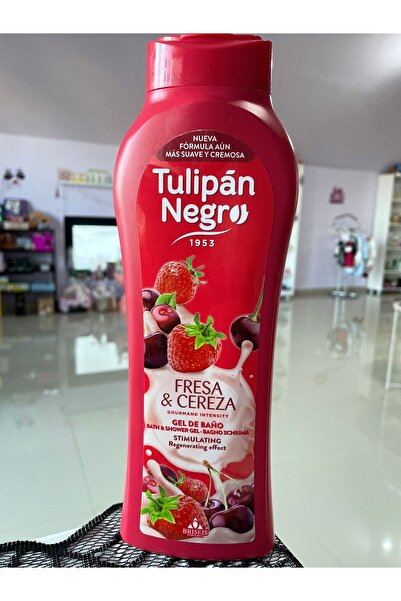 Tulipan Negro gel de dus Fresa & Cereza