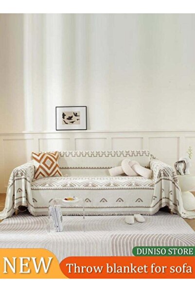 Generic Sofa cover, chenille sofa blanket, towel blanket, fully wrapped furniture protective cover, dust pro