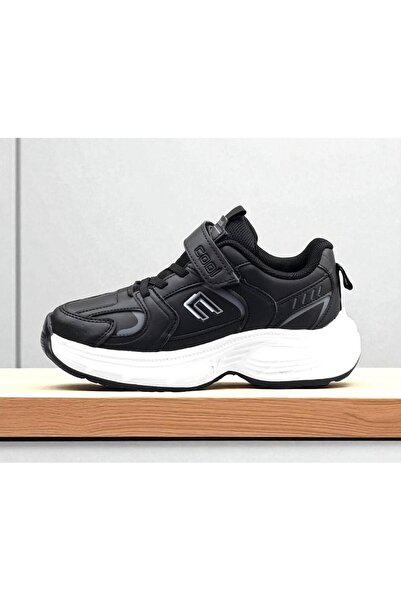 Cool Taylor-Flt 31/36 Children's Velcro High Sole Sneaker Sports Shoes