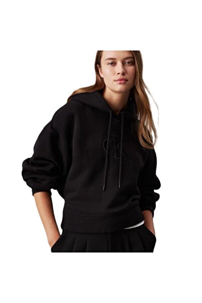 Calvin Klein Hanorac RAISED ΚΕΝΤΗΜΑ CK HOODIE Femei