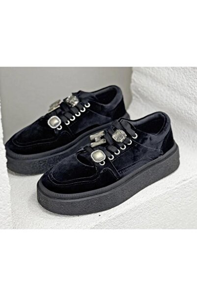 Guja 25K475 Women's Stone Velvet Sneaker Sports Casual Shoes