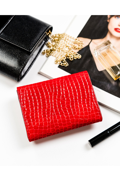 Other Stylish women's wallet made of patent leather with RFID - Peterson