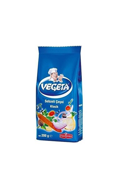 Vegeta Klasik Sebzeli Çeşni 200 g – Doğal Sebze Aromalı Çok Amaçlı Baharat Ka...