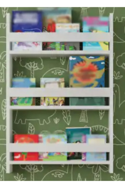 tıklasendeo 3 Raflı Bebek ve Çocuk Odası Kitaplığı 60x90 cm
