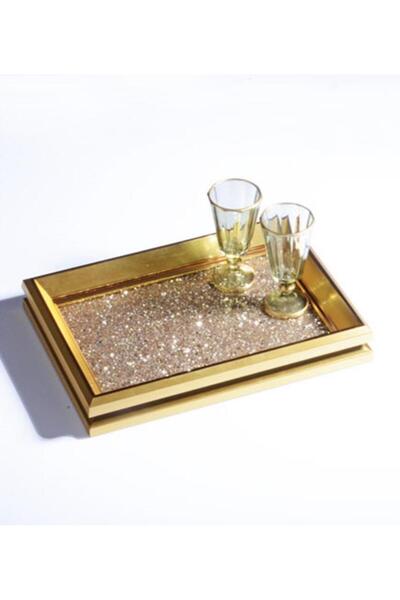 Kosova A-732 Handleless Small Tray (20*28) (Nickel)