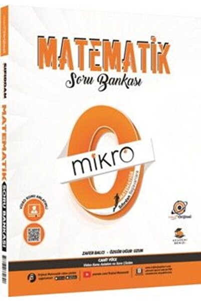 Orijinal Yayınları Orijinal Mikro TYT Matematik Sıfır Soru Bankası