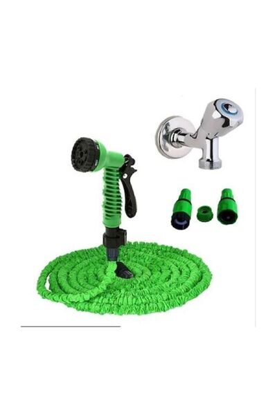 Trendhane Hose 15 Metre Uzayan Hortum Sihirli Hortum Bahçe Su
